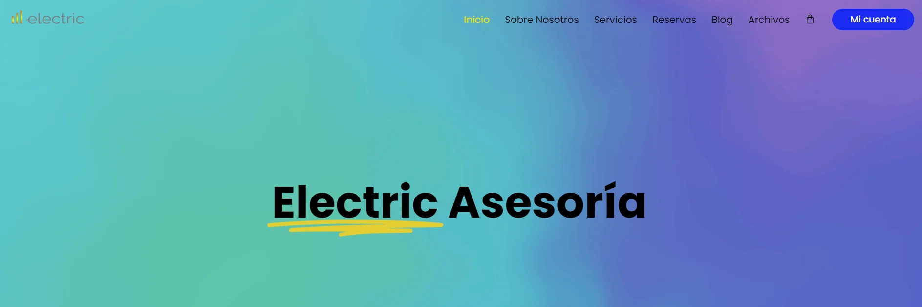Inicio de Electric Asesoría